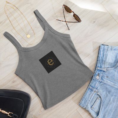 Luxury-sommer-trends-von kery2367,Damen Micro-Rib-Tanktop