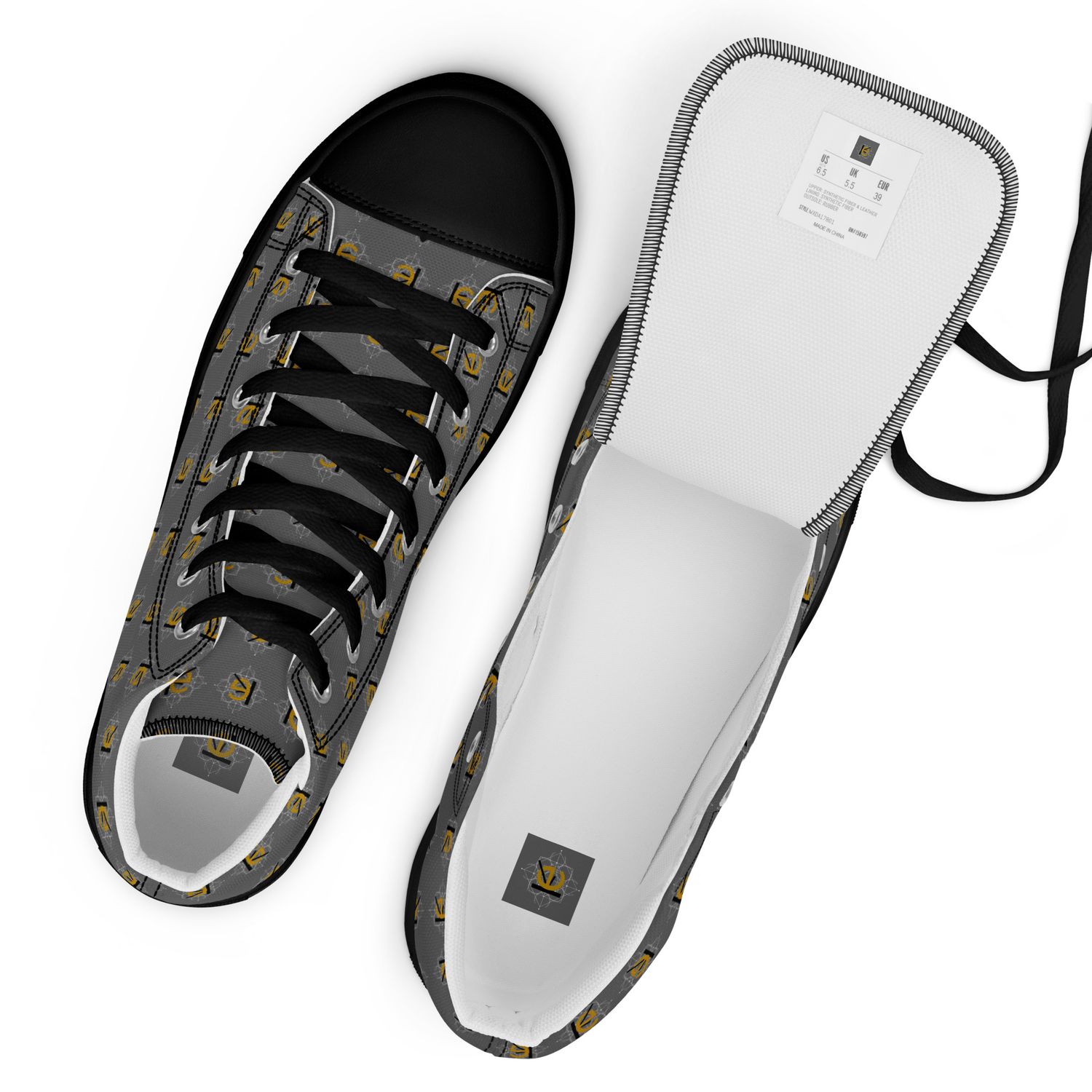 kery2367-herren-high-top-schuhe-seitenansicht-luxury-streetwear-brand