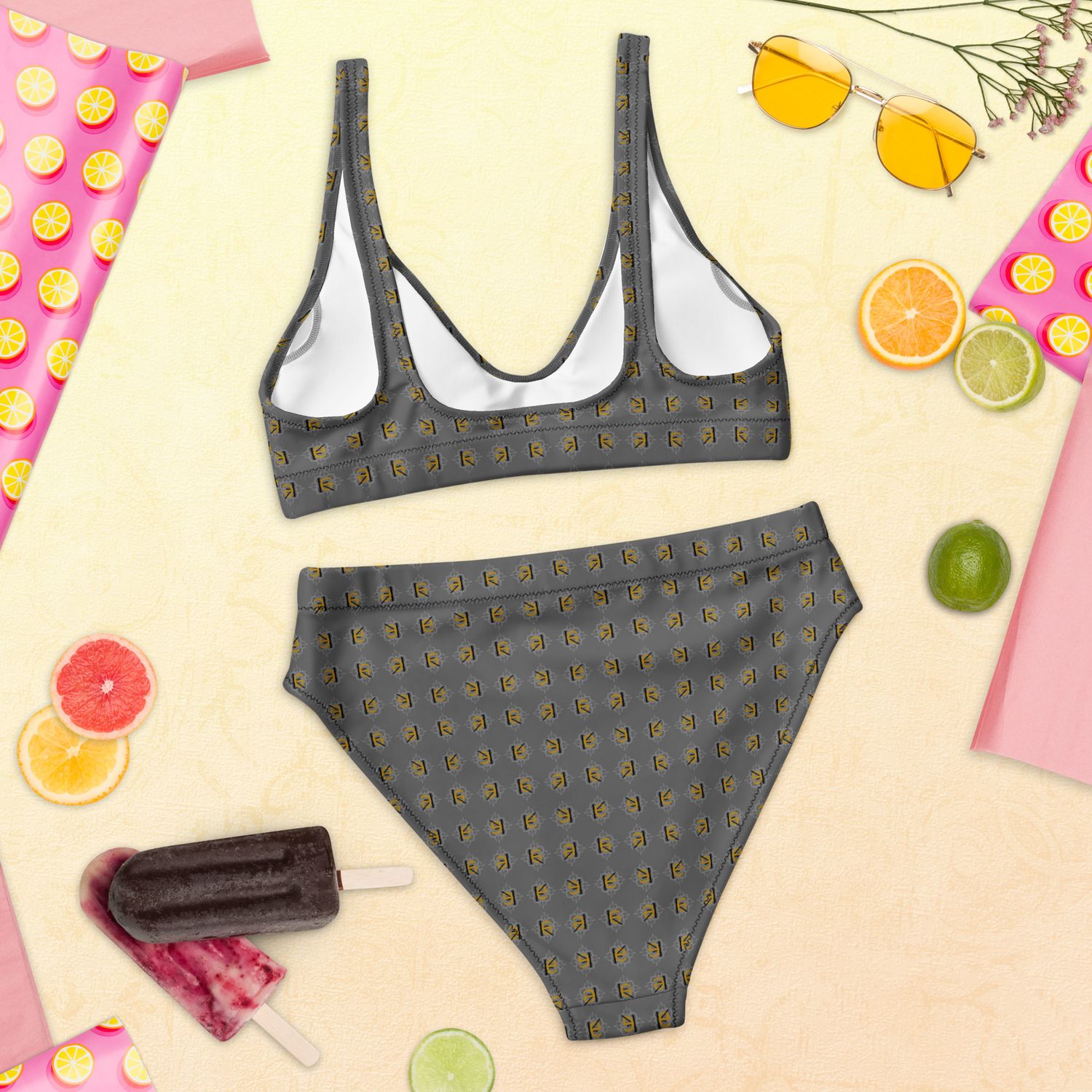 Luxury streetwear-Recycelter High-Bikini