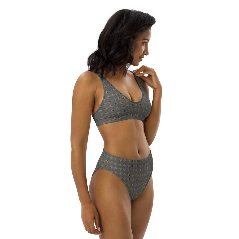 Luxury streetwear-Recycelter High-Bikini