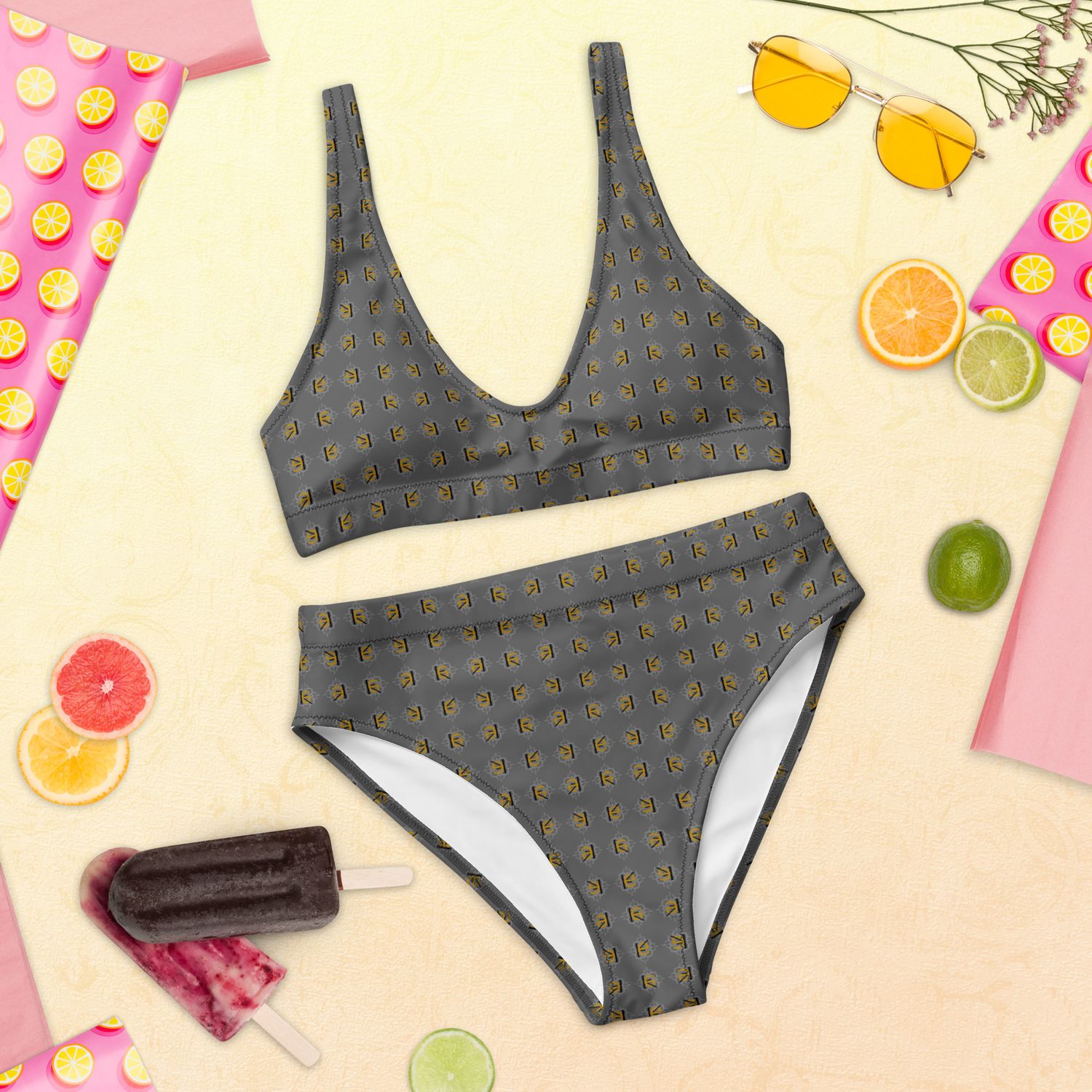 Luxury streetwear-Recycelter High-Bikini
