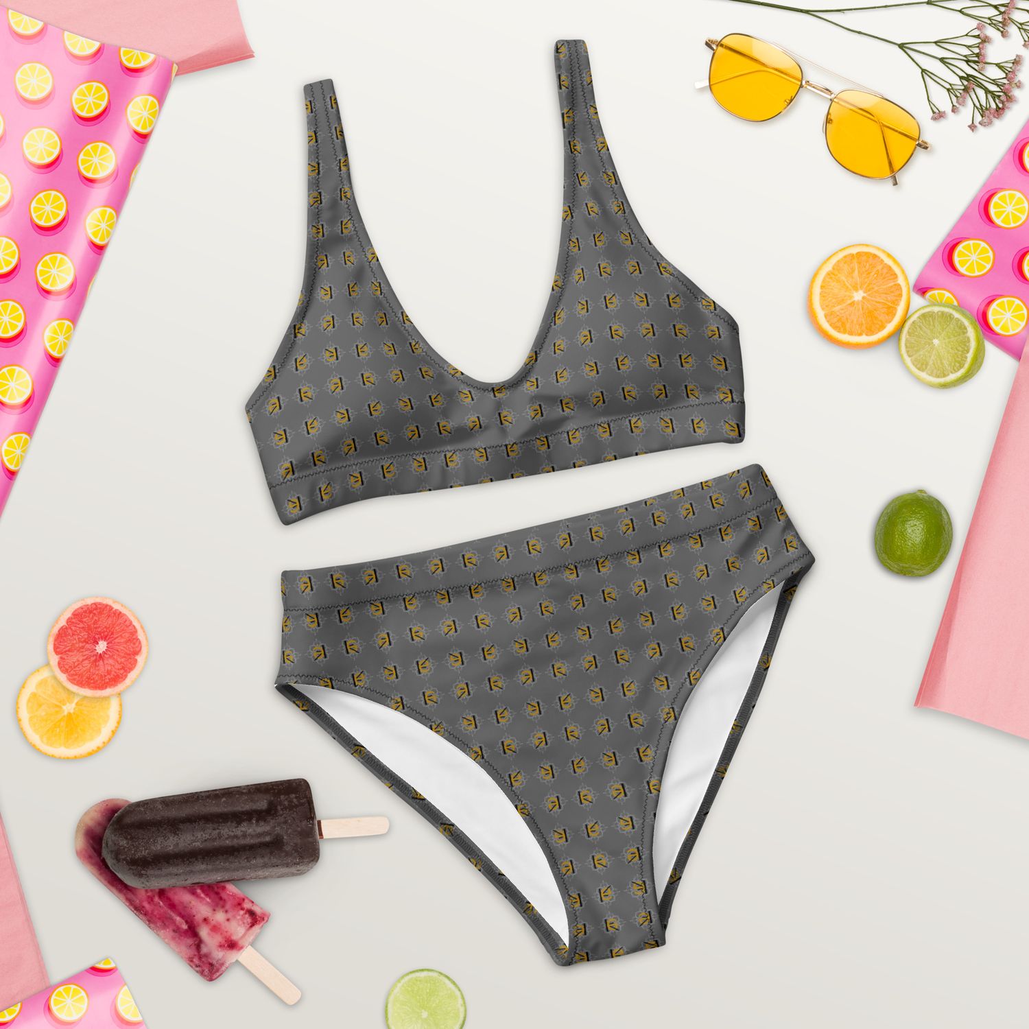 Luxury streetwear-Recycelter High-Bikini