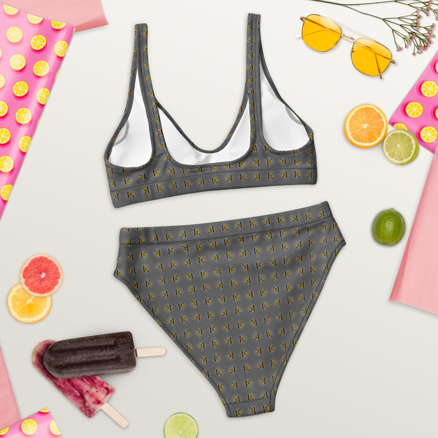 Luxury streetwear-Recycelter High-Bikini