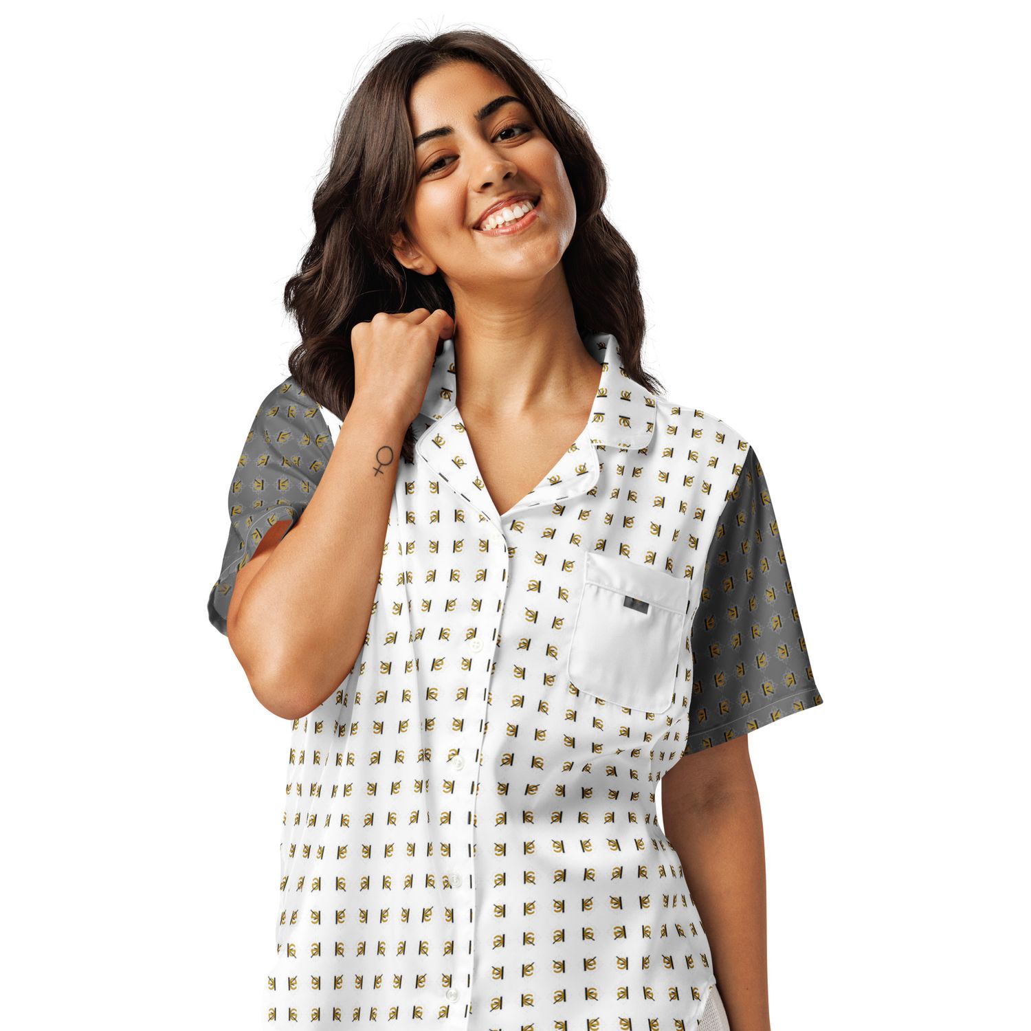 Kery2367-luxury-Streetwear,women’s short sleeve pajama top