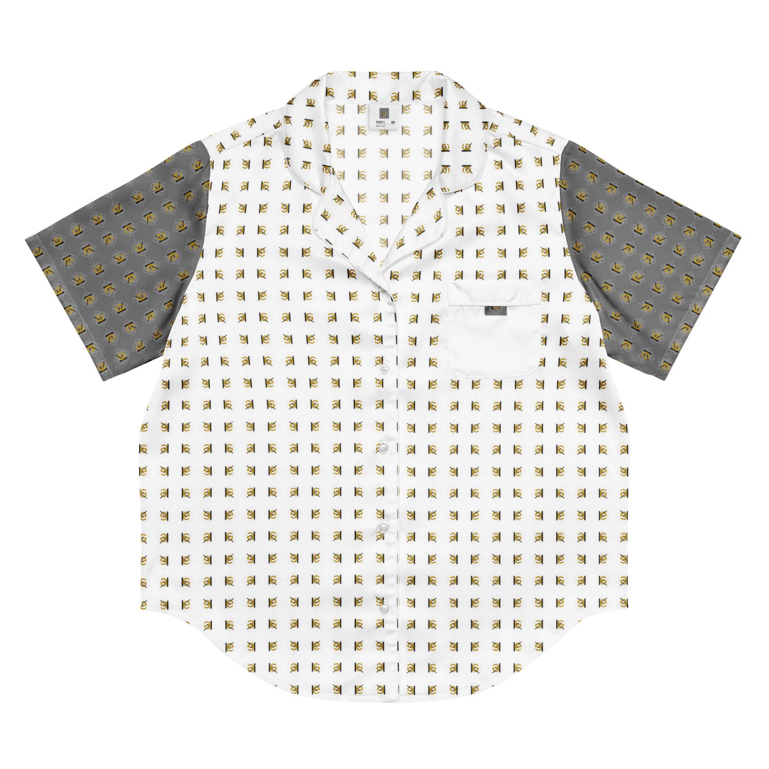 Kery2367-luxury-Streetwear,women’s short sleeve pajama top