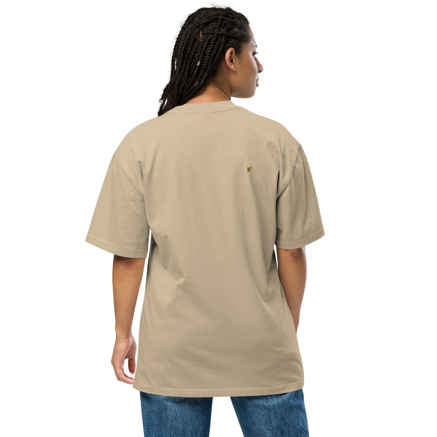 Luxury streetwear-Oversized Faded T-Shirt – Lässig, Vintage &amp; Nachhaltig