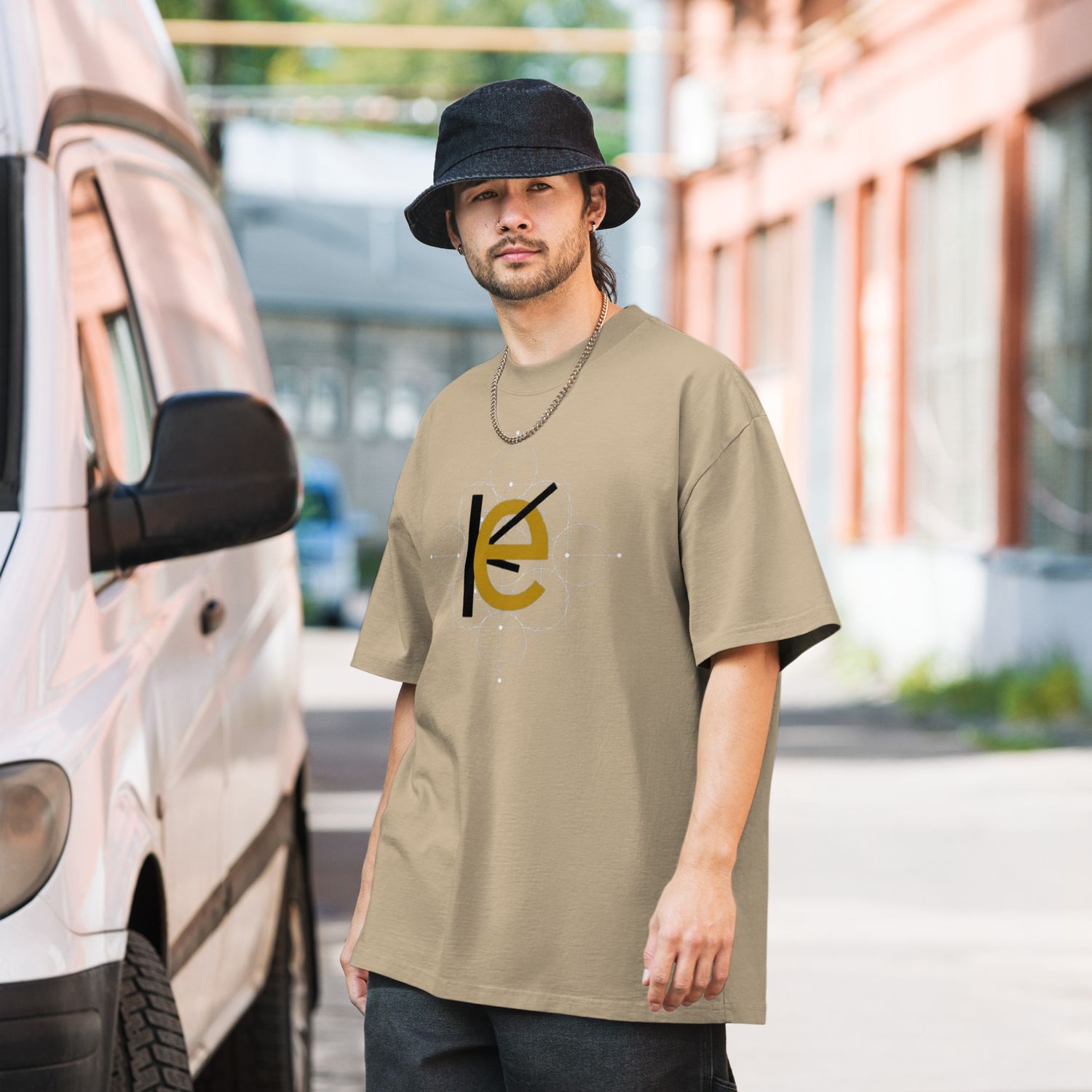 Luxury streetwear-Oversized Faded T-Shirt – Lässig, Vintage &amp; Nachhaltig