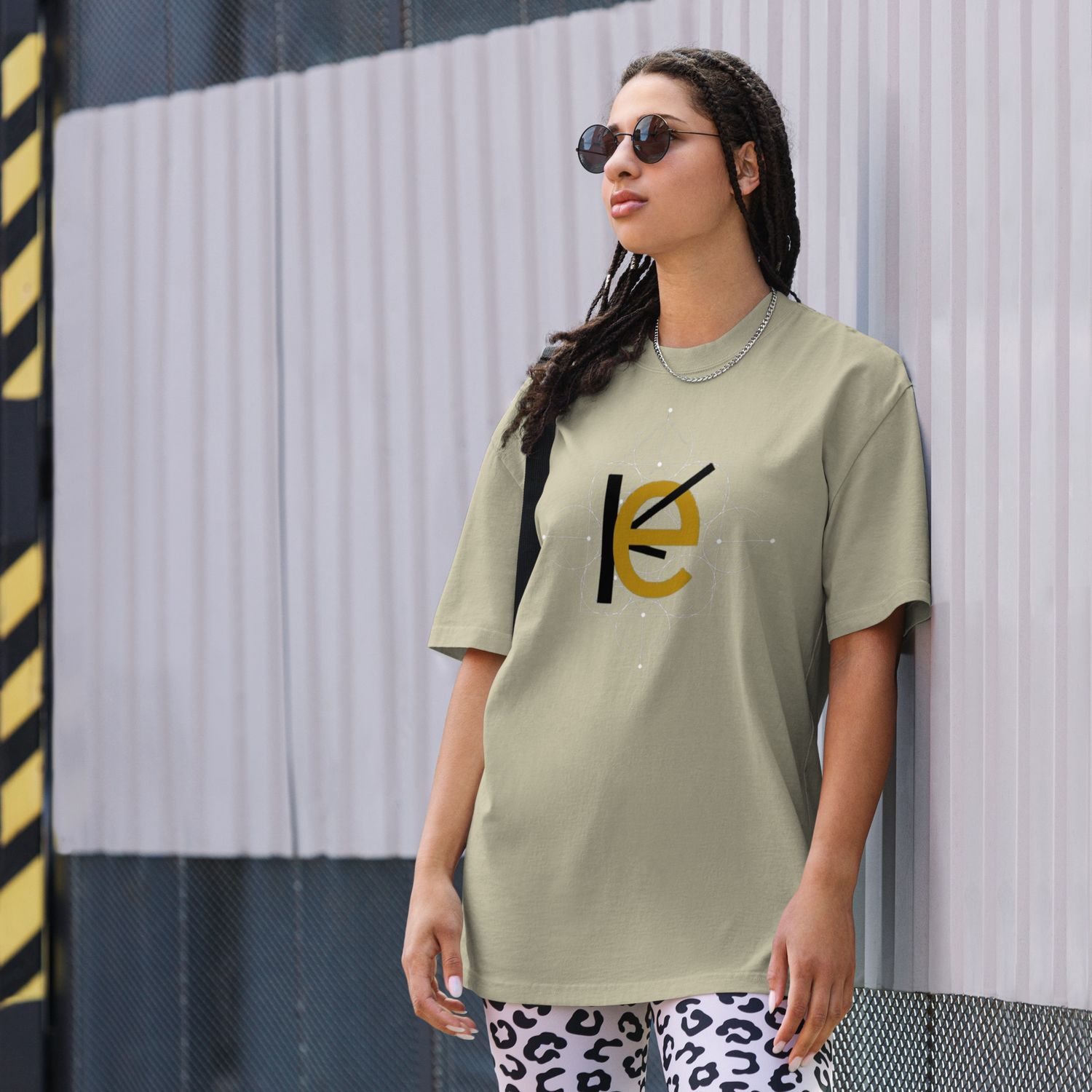 Luxury streetwear-Oversized Faded T-Shirt – Lässig, Vintage &amp; Nachhaltig