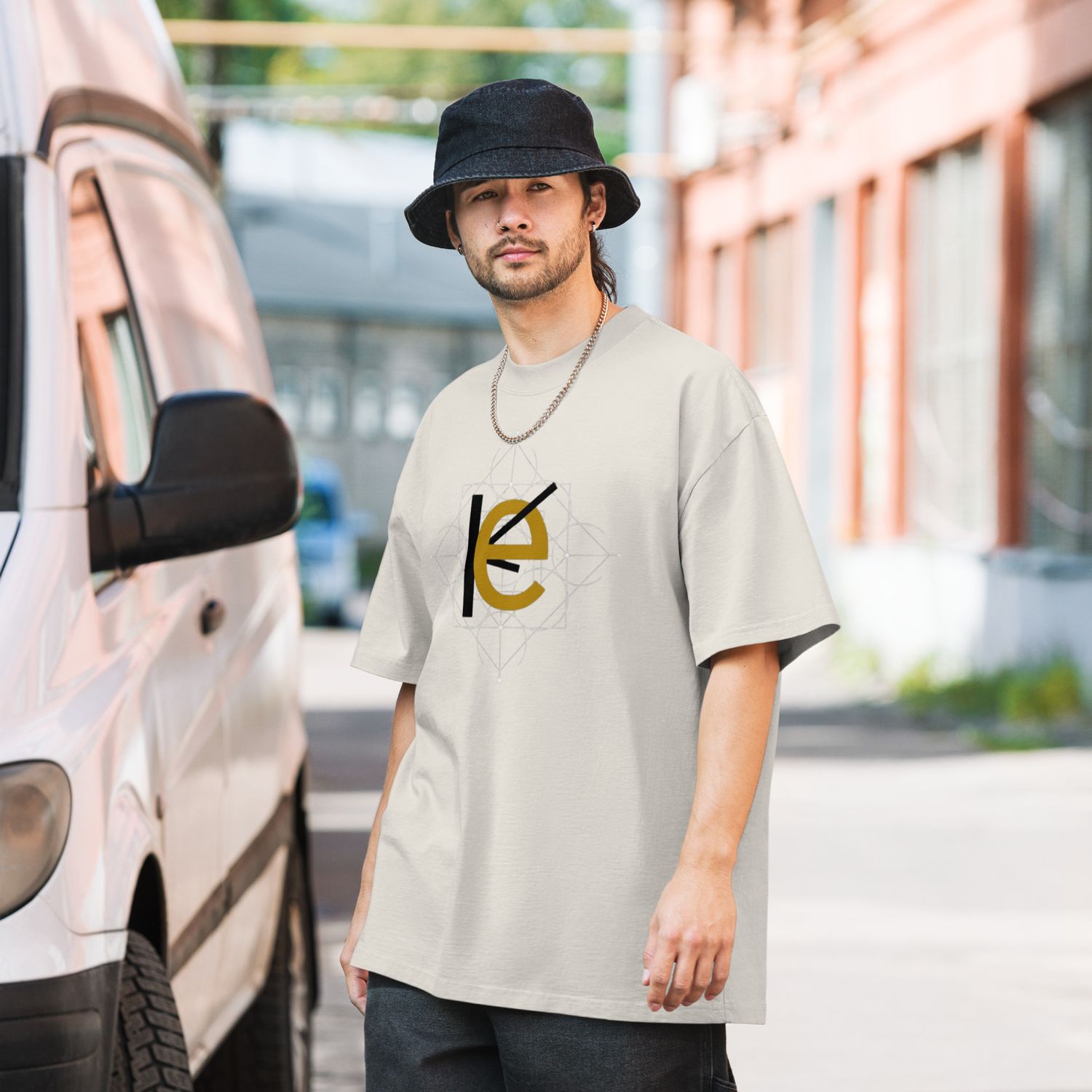 Luxury streetwear-Oversized Faded T-Shirt – Lässig, Vintage &amp; Nachhaltig