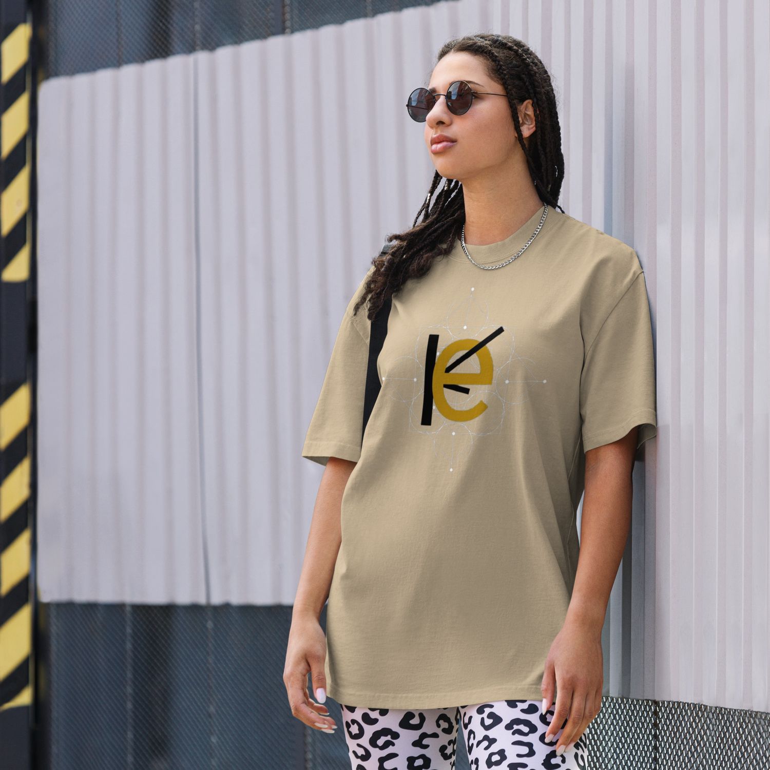Luxury streetwear-Oversized Faded T-Shirt – Lässig, Vintage &amp; Nachhaltig