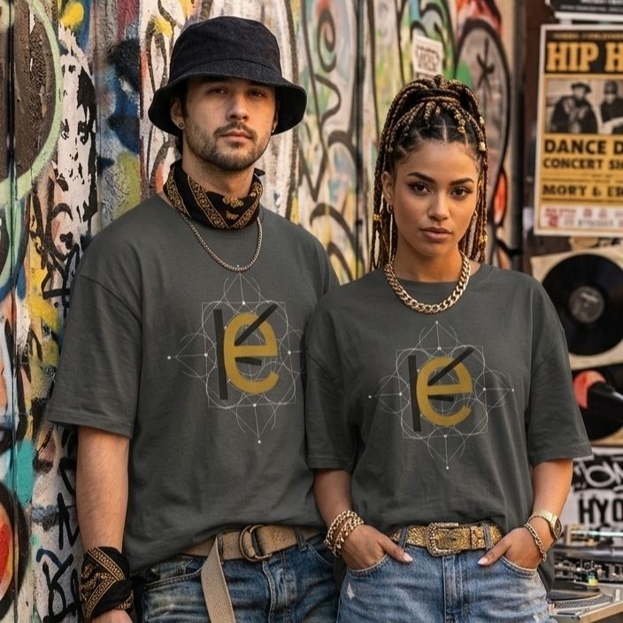 Luxury streetwear-Oversized Faded T-Shirt – Lässig, Vintage &amp; Nachhaltig