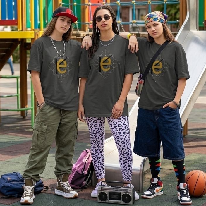 Luxury streetwear-Oversized Faded T-Shirt – Lässig, Vintage &amp; Nachhaltig