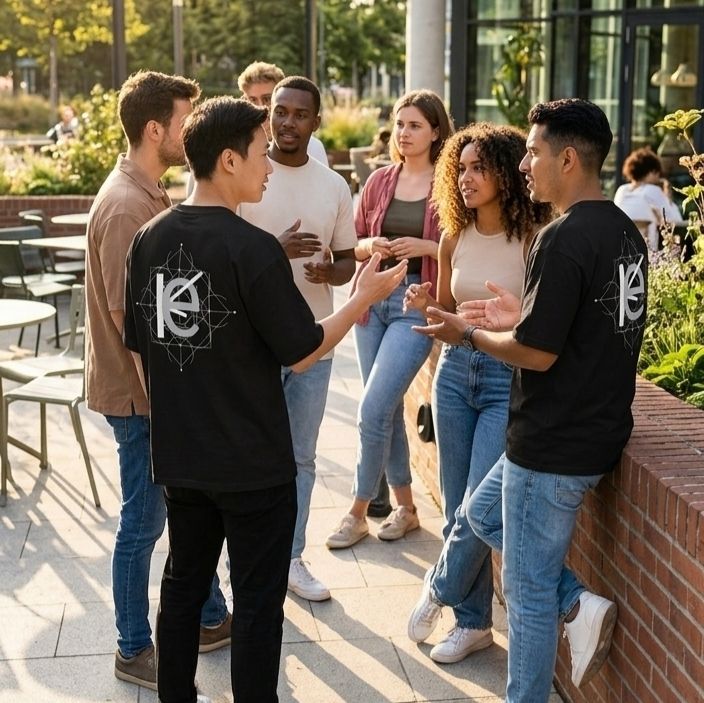 Luxury streetwear-Urban Look mit einem Oversized T-Shirt – ein absolutes Must-Have für Streetwear-Fans.**
