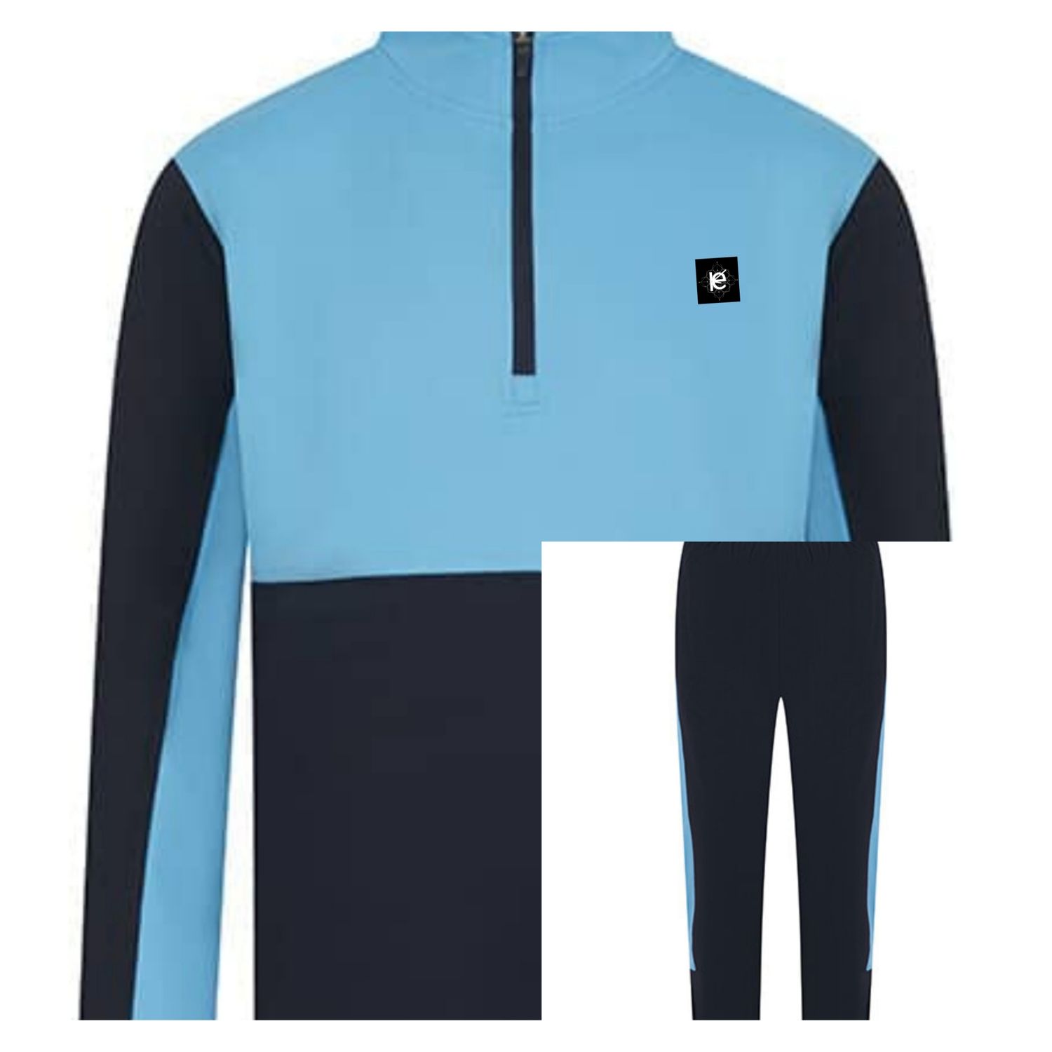 Zip-Zracksuit - Sportlich-elegantes 2-teiliges Set | Marke: Kery2367