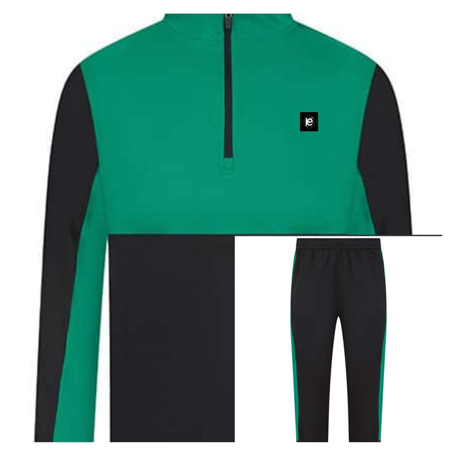 Zip-Zracksuit - Sportlich-elegantes 2-teiliges Set | Marke: Kery2367