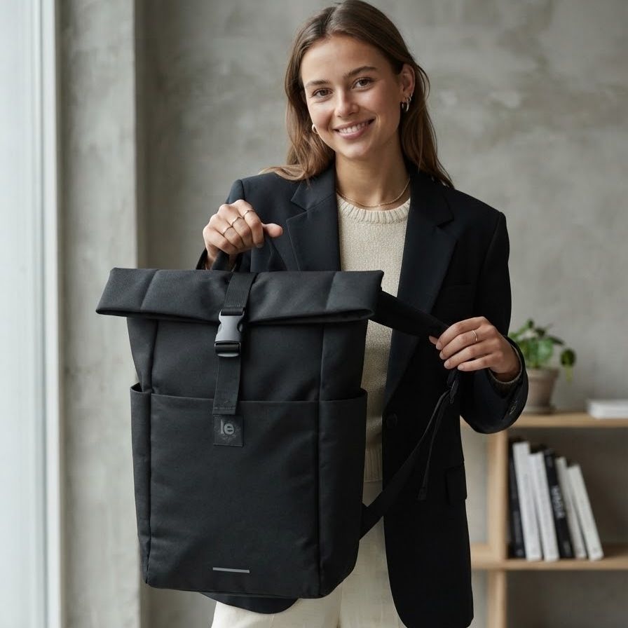 Luxury streetwear-Rucksack – Minimalistisches Design trifft Funktionalität