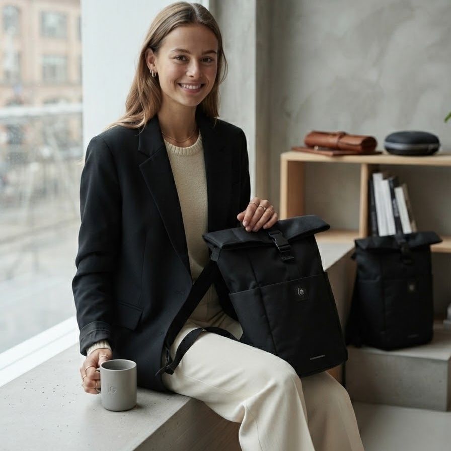 Luxury streetwear-Rucksack – Minimalistisches Design trifft Funktionalität