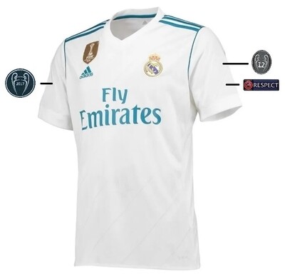 Real Madrid 2017/2018 Jersey