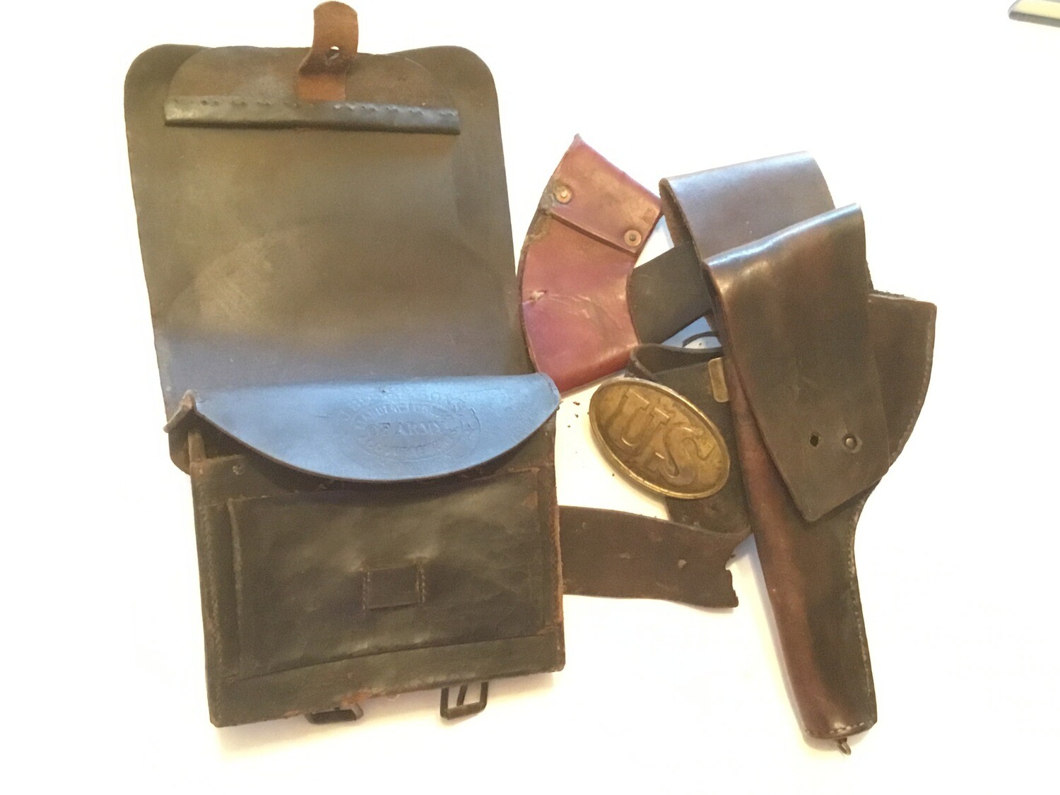 U.S. Cartridge Box with Holster