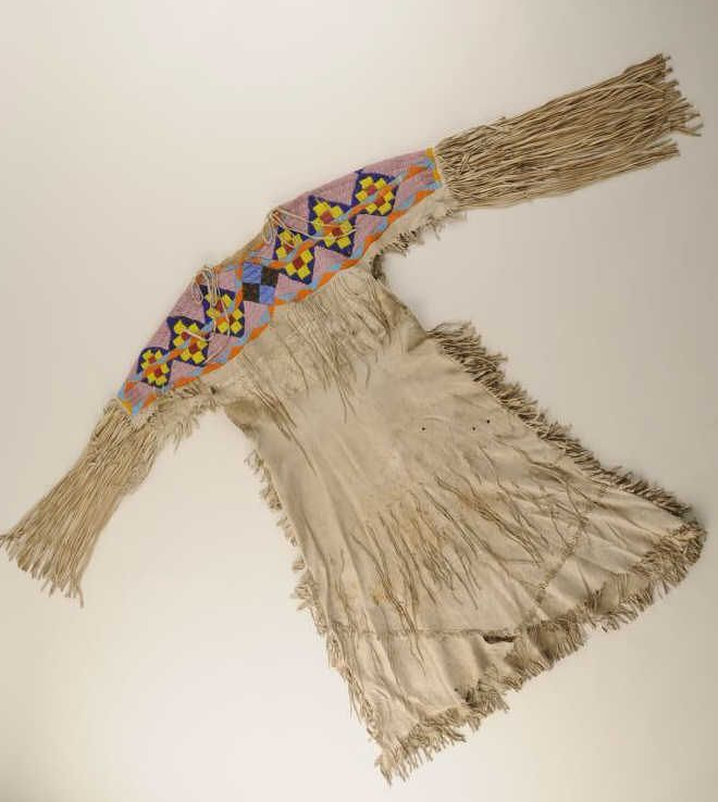 Cree ceremonial or wedding dress