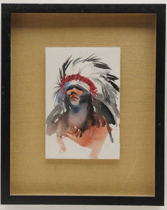 Buck Taylor Watercolor