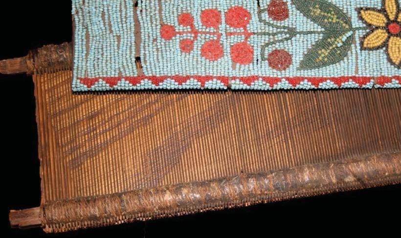 Extremely Rare Very Early Wooden Bead Loom