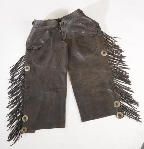 E.C. Burroughs Basin, Wyoming Shotgun Chaps - SOLD