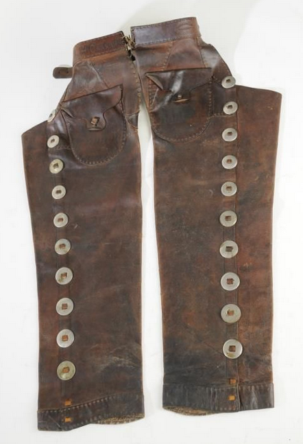 Caywood Company, Canyon City, Colorado Shotgun Chaps - SOLD