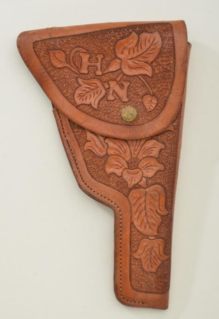 Fancy Hand Tooled Holster