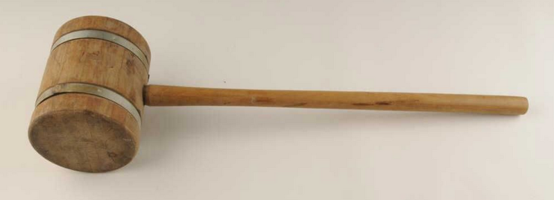 Old Wood Mallet