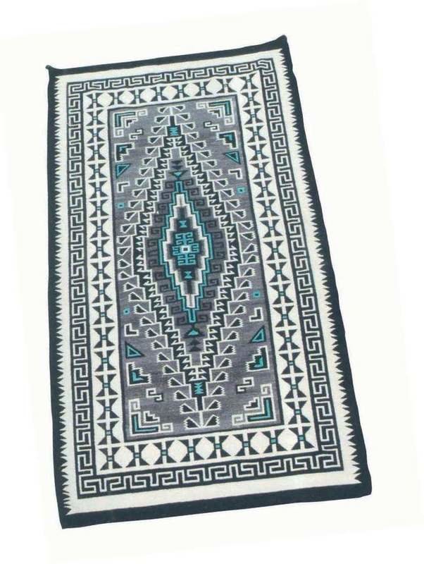 Navajo Two Gray Hills Area in Crystal Pattern