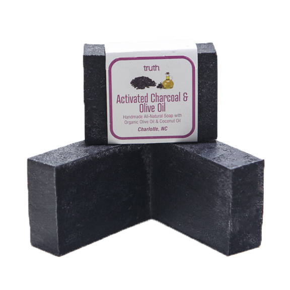 Activated Charcoal &amp; Organic Olive Oil
