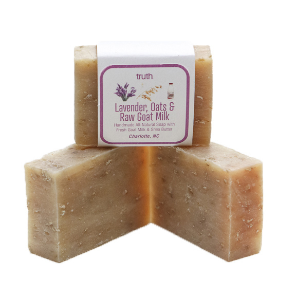 Lavender, Oats &amp; Raw Goat’s Milk