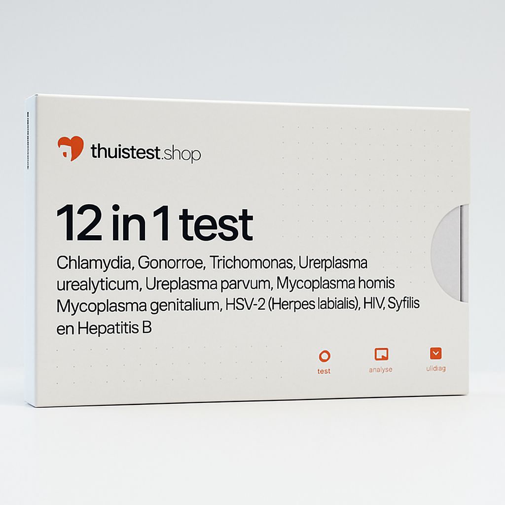 7-in-1 test for Chlamydia, Gonorrhea, Trichomonas, Mycoplasma, HIV, Hepatitis B, and Syphilis