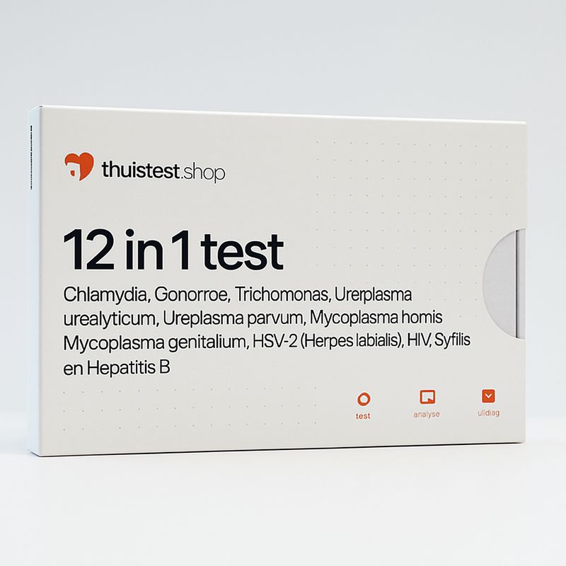 7-in-1 test for Chlamydia, Gonorrhea, Trichomonas, Mycoplasma, HIV, Hepatitis B, and Syphilis
