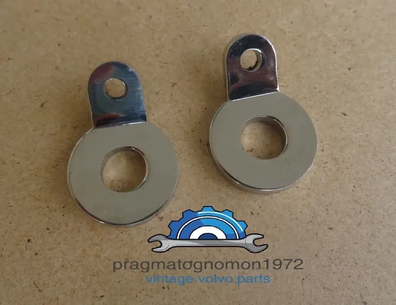 VOLVO AMAZON 122 121 P1800 PV 544 WASHERS MANIFOLD STAINLESS STEEL 2pcs set