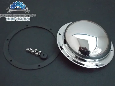 VOLVO AMAZON 121 122 P1800 HEATER MOTOR COVER CHROME PLATED set