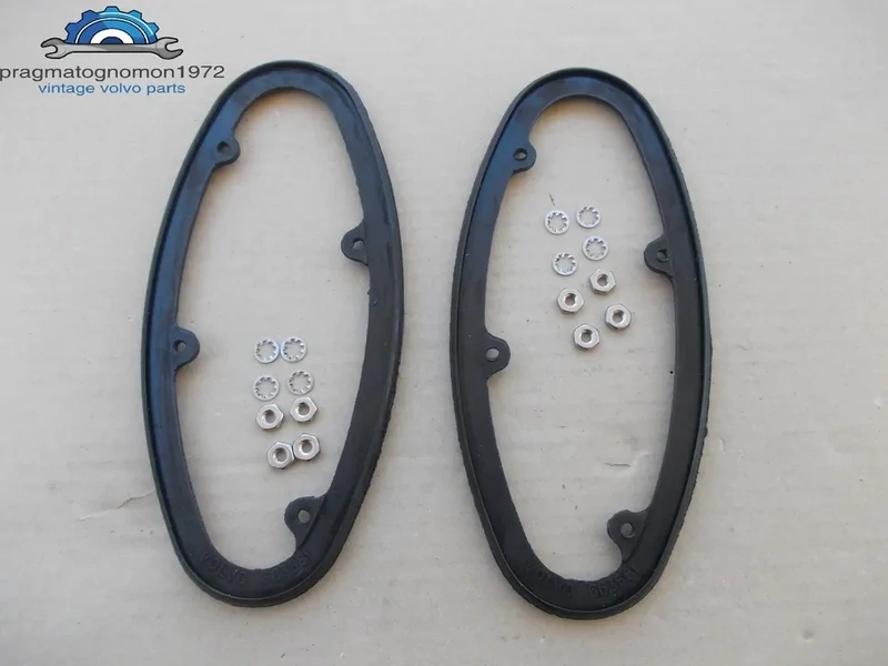 VOLVO GENUINE 663581 AMAZON 121 122 EARLY TYPE TAIL LIGHT GASKET set