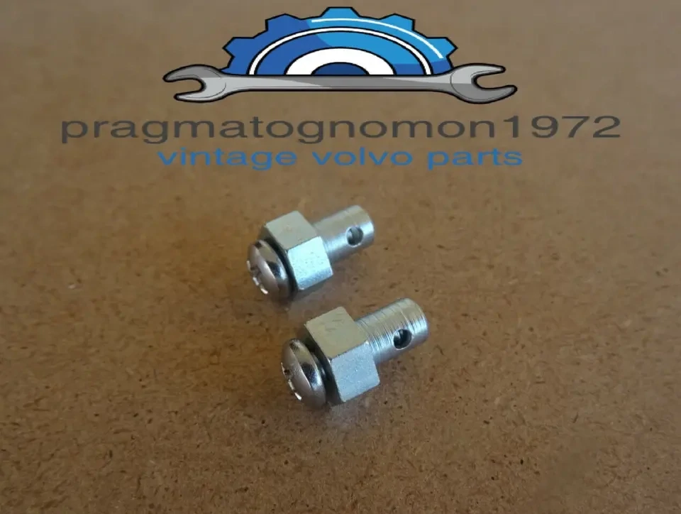 VOLVO AMAZON P1800 140 SU TWIN CARBS CHOKE CABLE RETAINER 2pcs set