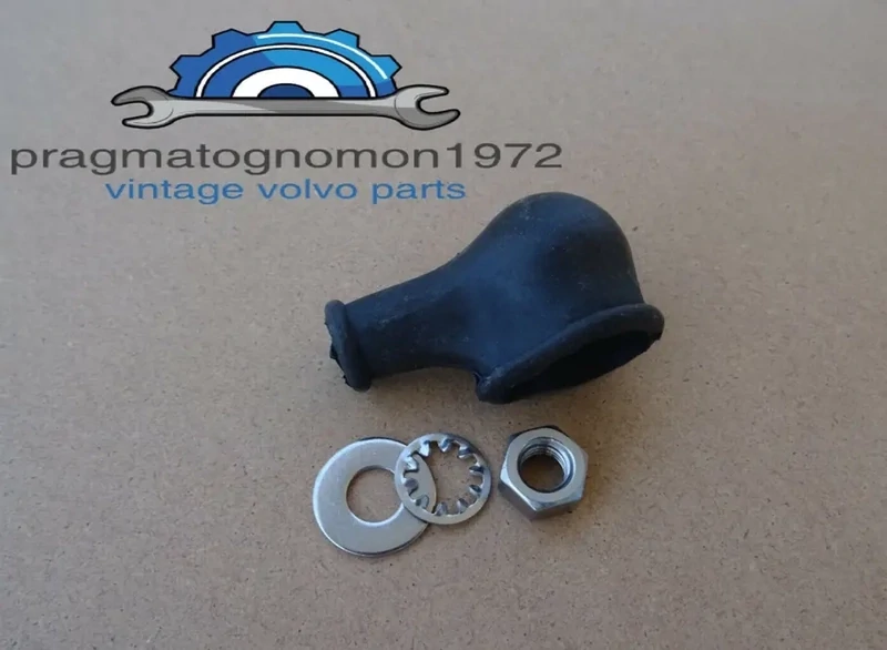 VOLVO AMAZON 121 122 P1800 PV 544 140 STARTER MOTOR RUBBER BOOT CABLE SET