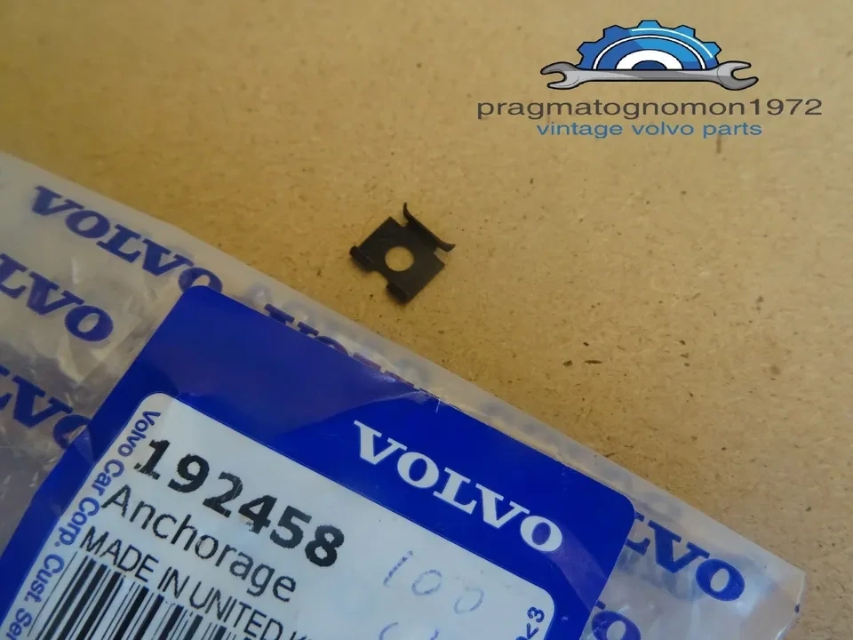 VOLVO 192458 AMAZON TRIM MOLDING ANCHORAGE GENUINE