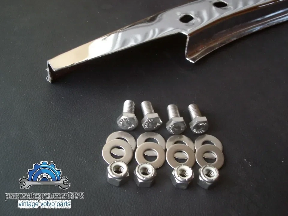 VOLVO AMAZON 122 121 FRONT CROSSMEMBER MOUNT BOLT SET STAINLESS STEEL