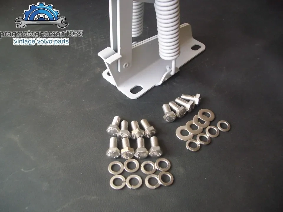 VOLVO AMAZON 122 121 HOOD INSTALLATION BOLT SET STAINLESS STEEL
