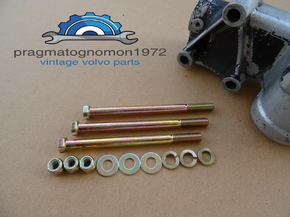 VOLVO AMAZON 121 122 P1800 STEERING BOX INSTALLATION SET grade 8 carbon steel