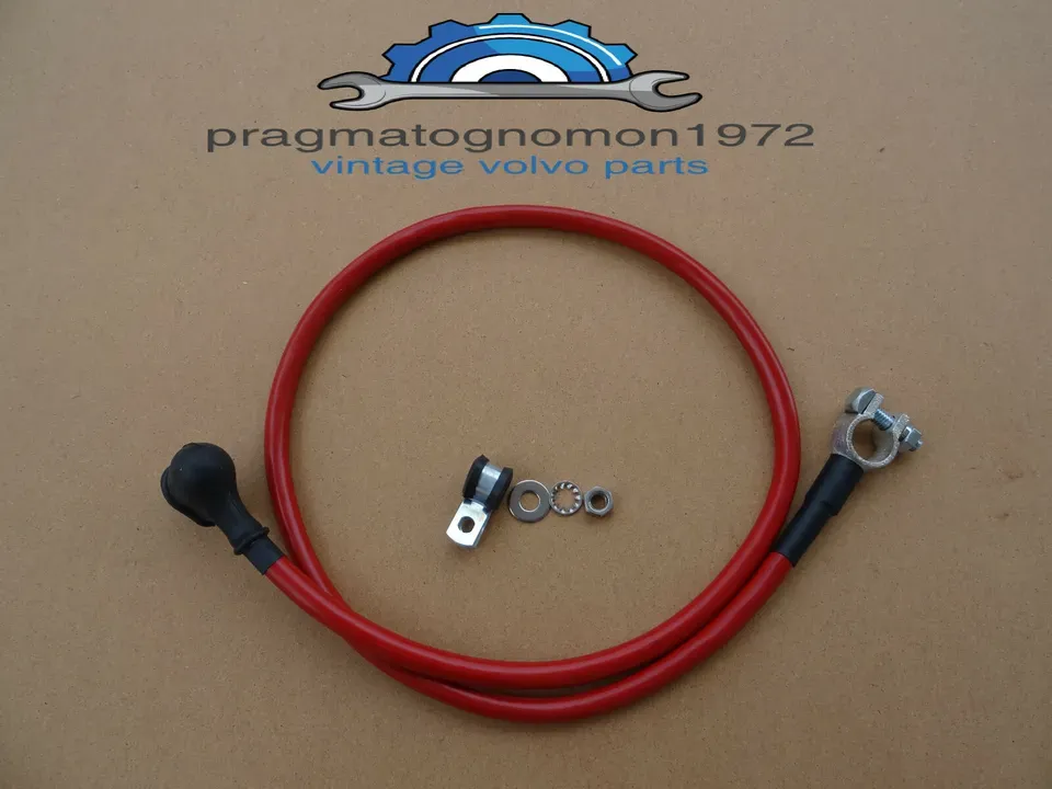VOLVO 192647 P1800 1800ES AMAZON 121 122 BATTERY STARTER CABLE for left hand drive cars