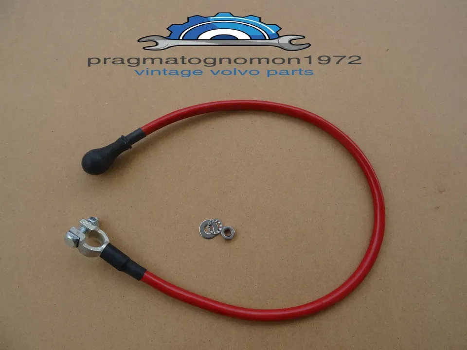 VOLVO PV544 BATTERY CABLE P/N 190828 FOR B16 ENGINES