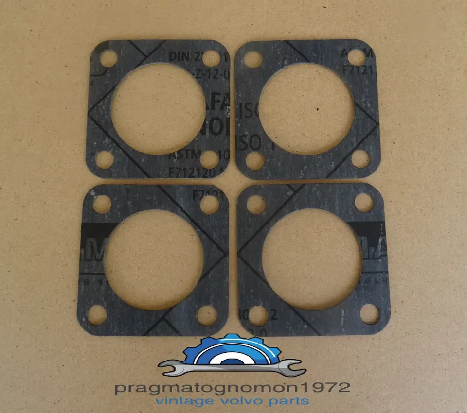 VOLVO AMAZON 121 122 P1800 140 144 SU STROMBERG TWIN CARB GASKET 0.80mm 4pcs