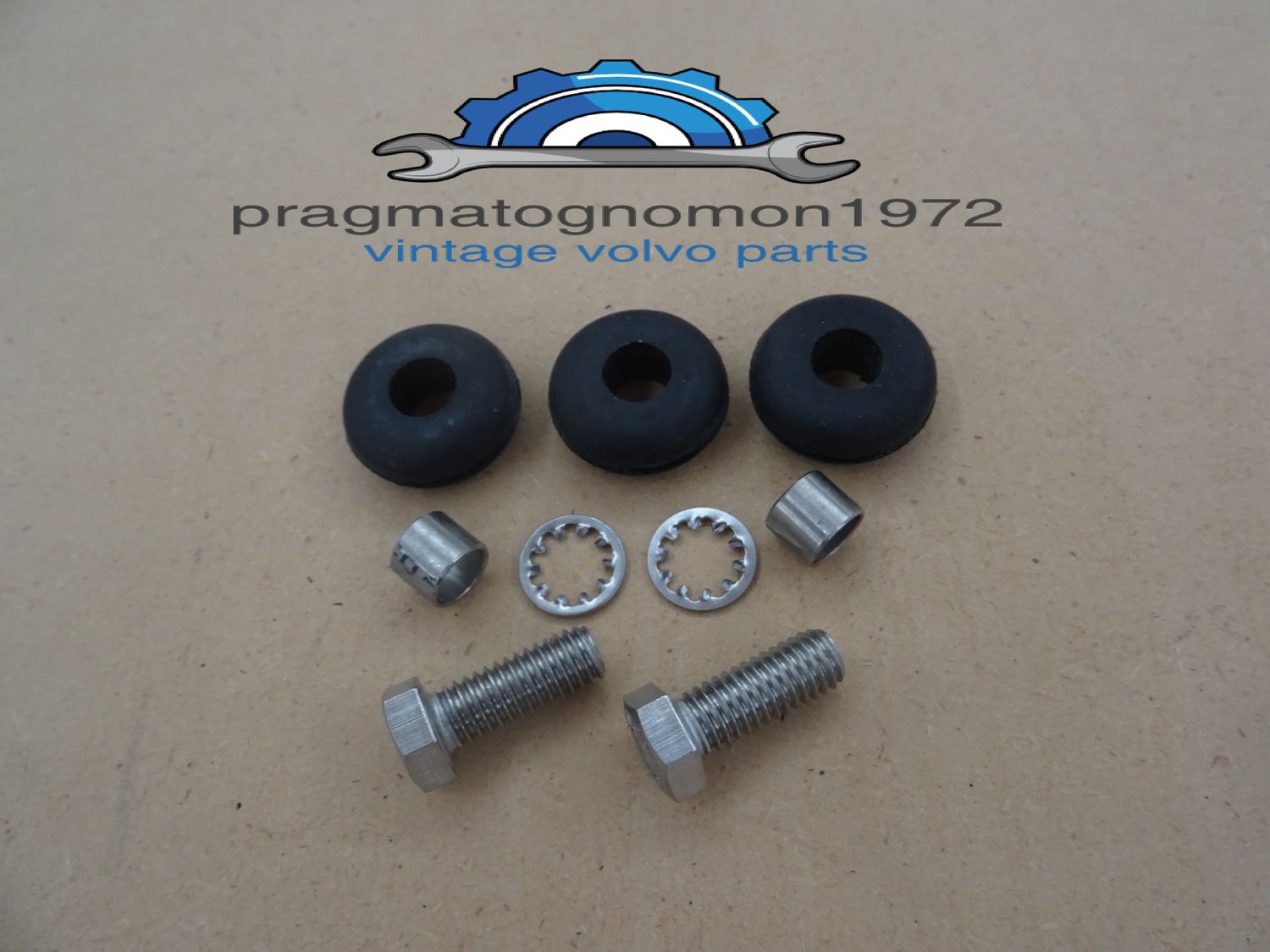 VOLVO 121 122 P1800 PV544 B18-B20 RADIATOR MOUNT SET