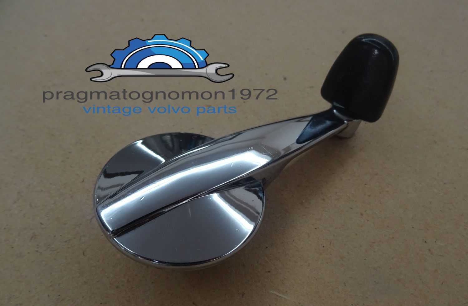 VOLVO AMAZON 121 122 123 INTERIOR DOOR HANDLE #5 USED