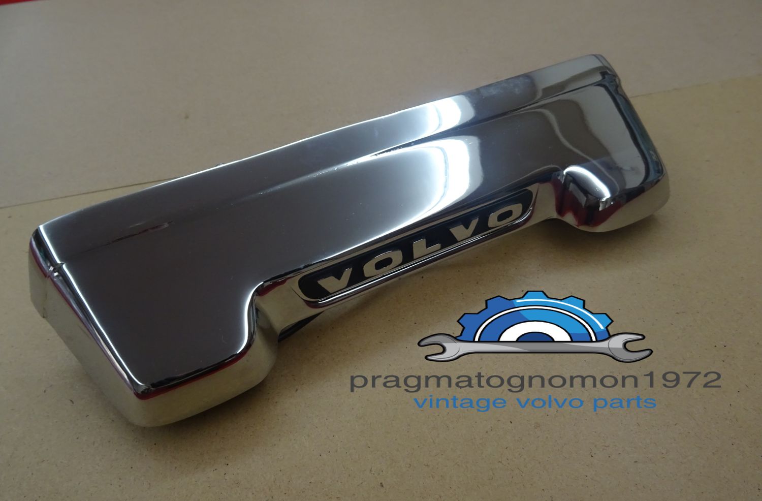 VOLVO AMAZON 121 122 123 TRUNK HANDLE USED CHROME PLATED